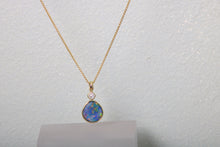 Load image into Gallery viewer, Opal and Diamond Pendant (08808) - Ormachea Jewelry
