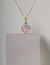 Load image into Gallery viewer, Opal and Sapphire Pendant (08807) - Ormachea Jewelry
