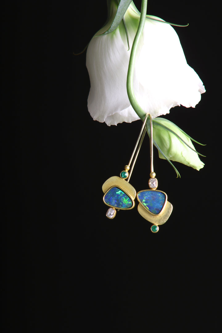 Opal Earrings (08829)