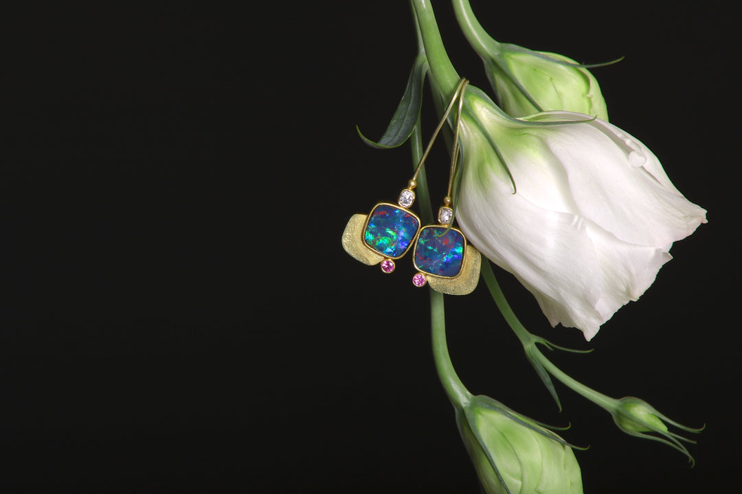 Opal Earrings (08828)