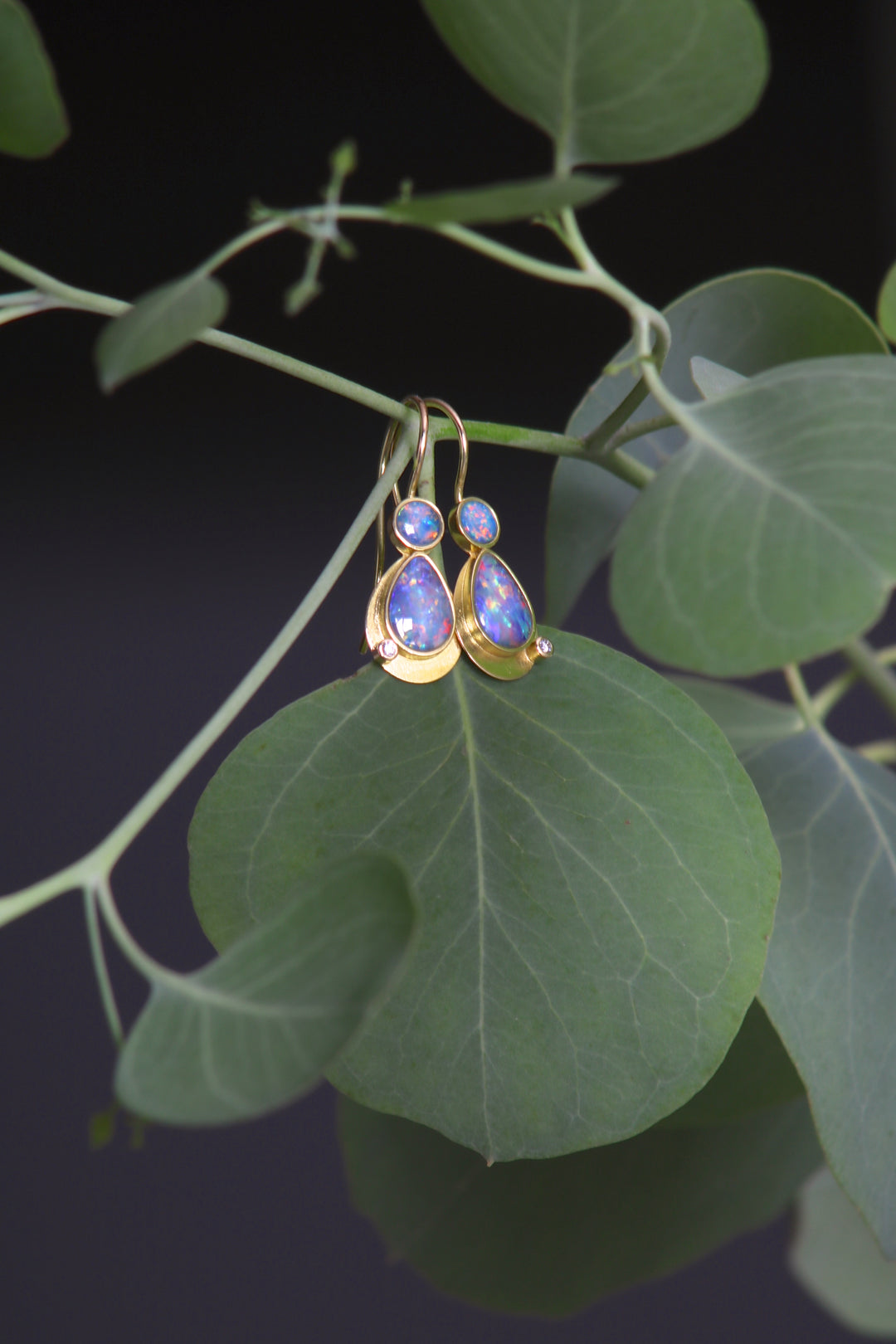 Opal Earrings (08918)