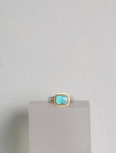 Load image into Gallery viewer, Bezel Set Turquoise Ring (08887)

