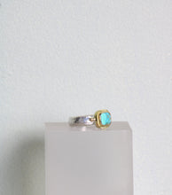 Load image into Gallery viewer, Bezel Set Turquoise Ring (08887)
