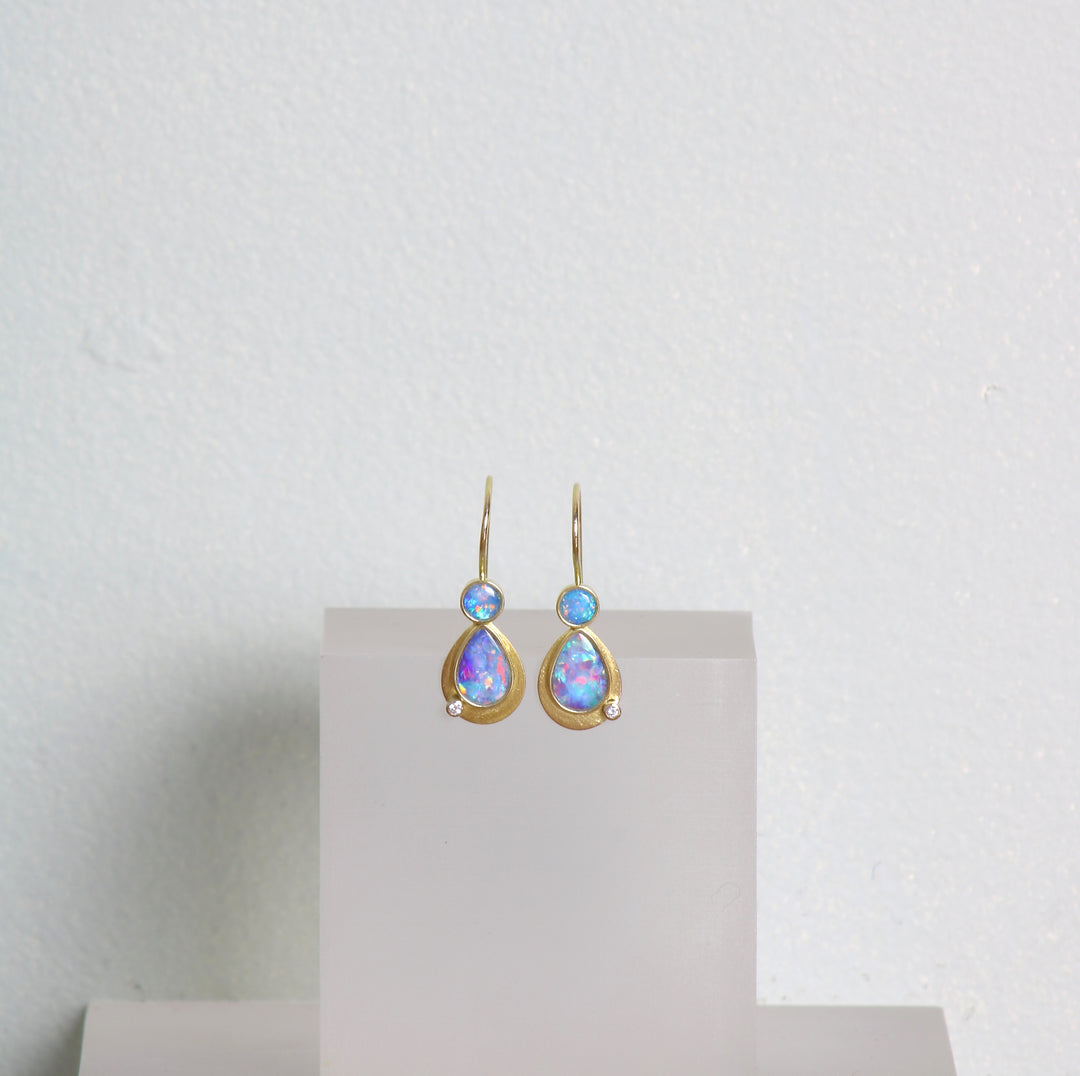 Opal Earrings (08918)