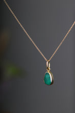 Load image into Gallery viewer, Emerald Drop Pendant (08502) - Ormachea Jewelry
