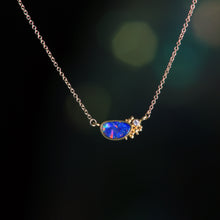 Load image into Gallery viewer, Opal and Diamond Necklace 07676 - Ormachea Jewelry
