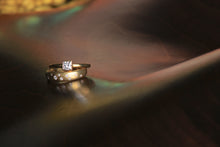 Load image into Gallery viewer, Rounded Wedding Band with Diamonds 07090 - Ormachea Jewelry

