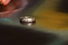 Load image into Gallery viewer, Rounded Wedding Band with Diamonds 07090 - Ormachea Jewelry
