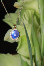 Load image into Gallery viewer, Moonstone Crescent Moon Pendant 07730 - Ormachea Jewelry
