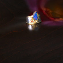 Load image into Gallery viewer, Opal Thick Band Ring 06935 - Ormachea Jewelry
