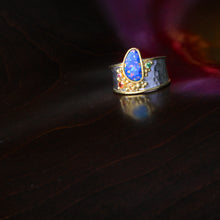 Load image into Gallery viewer, Opal Thick Band Ring 06935 - Ormachea Jewelry
