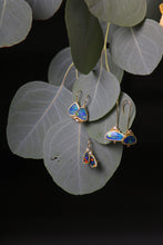 Load image into Gallery viewer, Rounded Triangle Opal Earrings (08557) - Ormachea Jewelry
