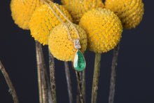 Load image into Gallery viewer, Emerald Drop Pendant 07818 - Ormachea Jewelry
