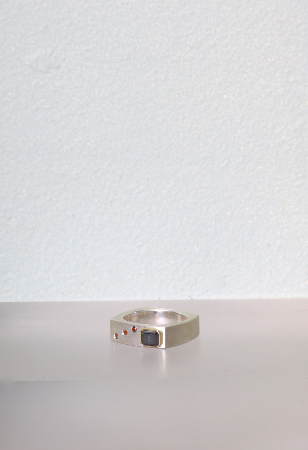 Structural Black Diamond Ring (09116)