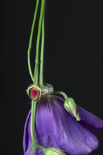 Load image into Gallery viewer, Organic Shaped Watermelon Tourmaline Ring (08628) - Ormachea Jewelry
