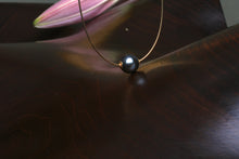 Load image into Gallery viewer, Round Tahitian Pearl Necklace 07016 - Ormachea Jewelry
