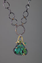 Load image into Gallery viewer, Raw Turquoise Necklace (08634) - Ormachea Jewelry
