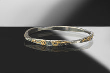 Load image into Gallery viewer, Mixed Metal Bracelet (07924) - Ormachea Jewelry
