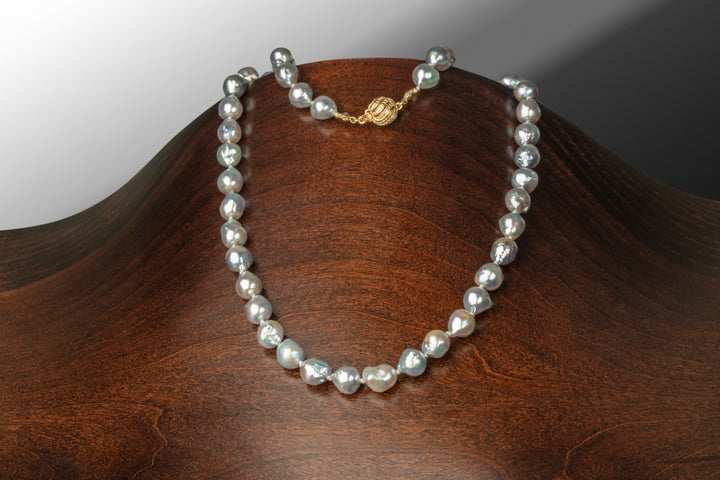 Japanese Akoya Pearl Necklace (08044) - Ormachea Jewelry