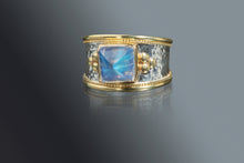 Load image into Gallery viewer, Moonstone Statement Ring (08172) - Ormachea Jewelry
