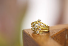 Load image into Gallery viewer, Diamond and Gold Engagement Ring 06743 - Ormachea Jewelry
