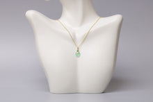 Load image into Gallery viewer, Chrysoprase Heart Pendant 06727 - Ormachea Jewelry
