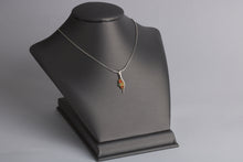 Load image into Gallery viewer, Carnelian and Tourmaline Pendant 05899 - Ormachea Jewelry
